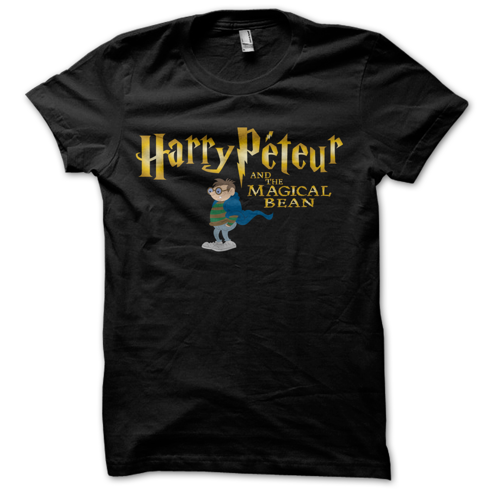 original : T-shirt Harry Péteur Encore des mojettes magiques !