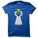 Tee-shirt original rigolo Jésus te sourit